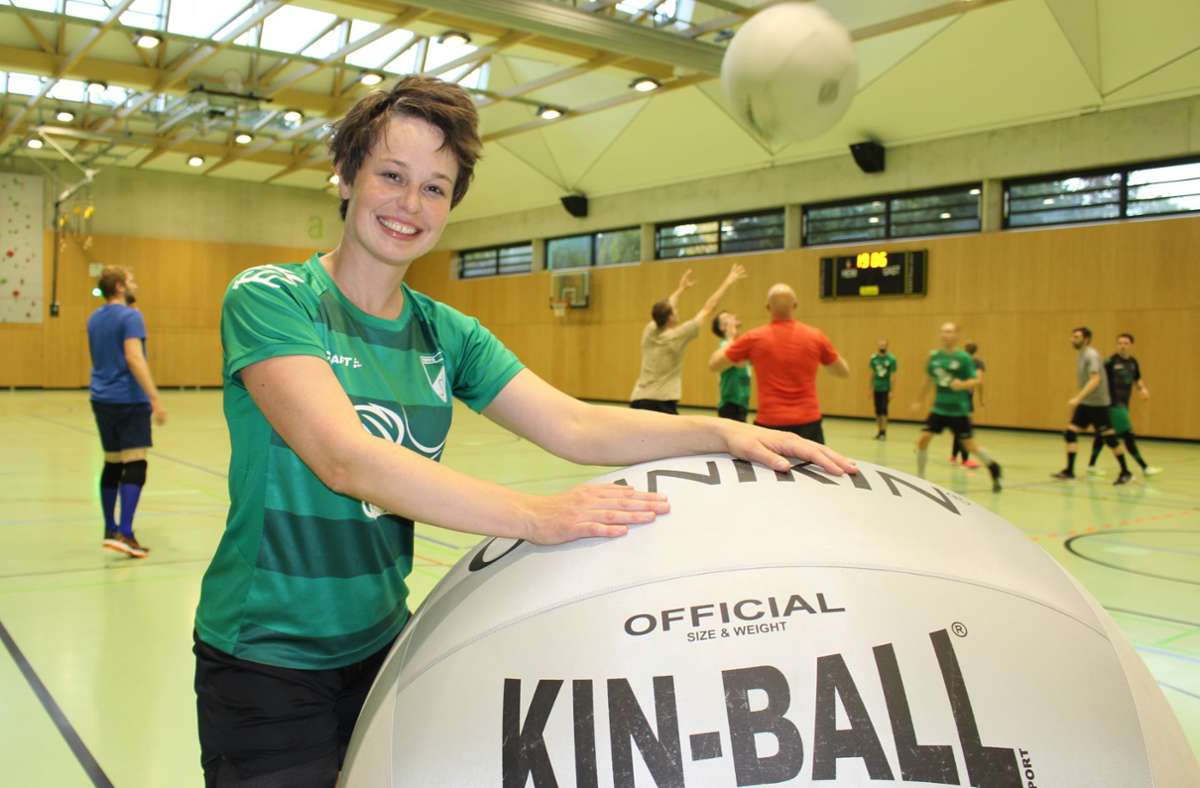 Ken Paul in Stuttgart: a strange sport with a giant ball – Stuttgart